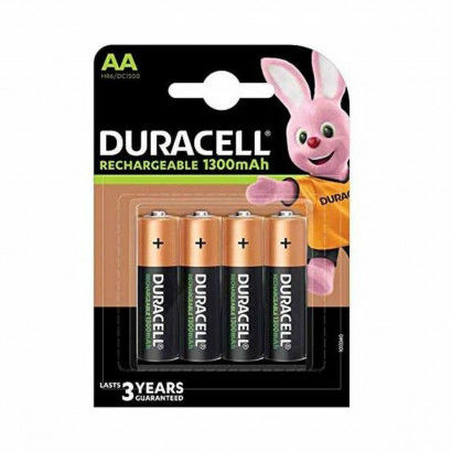 Rechargeable Batteries AA DURACELL 1300 mAh