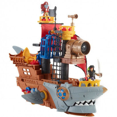 Playset Shark Bite Pirate Ship Fisher Price DHH61