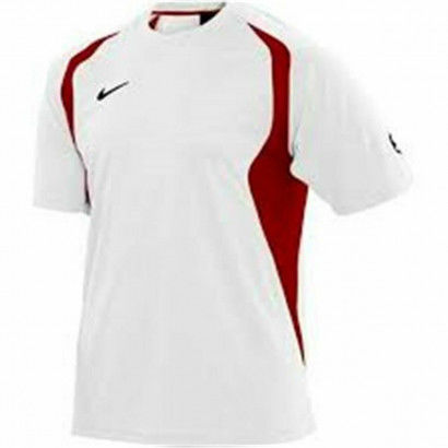 Men's Short-sleeved Football Shirt Nike Striker Game White
