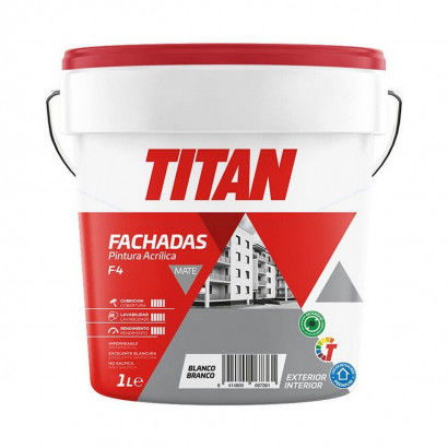 Paint Titan 125670001 125 ml White 1 L
