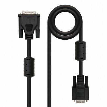 DVI-I to VGA Cable Equip CABLE DVI A VGA DVI 18+5/M-HDB15/M 1.8 M Black 1,8 m