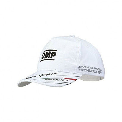 Sports Cap OMP OMPPR918020 White