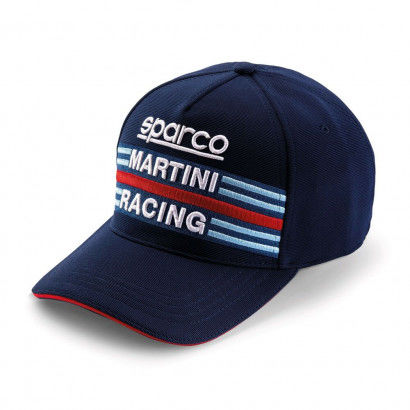 Hat Sparco Martini Racing Red Blue